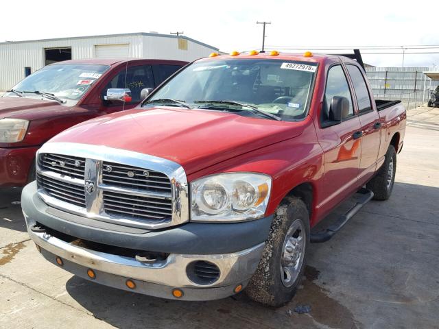 3D7KR28D48G125646 - 2008 DODGE RAM 2500 S Qırmızı foto 2