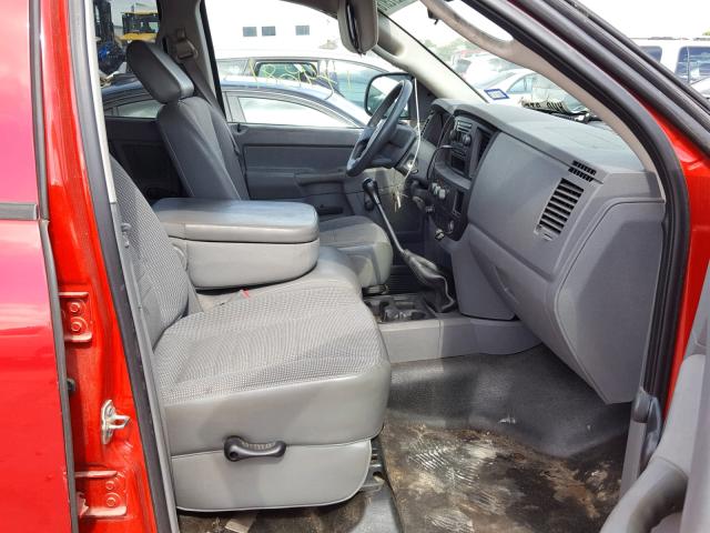 3D7KR28D48G125646 - 2008 DODGE RAM 2500 S Qırmızı foto 5