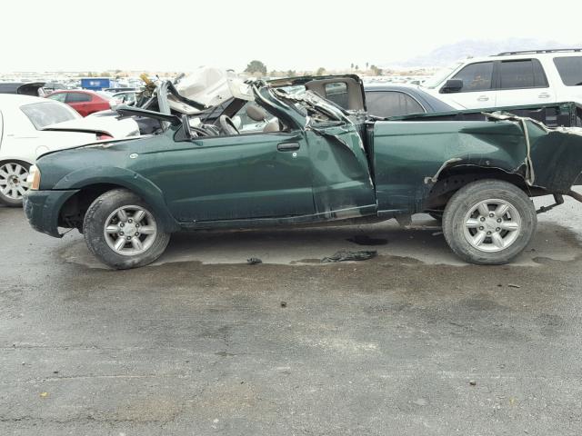 1N6DD26S22C326472 - 2002 NISSAN FRONTIER K GREEN photo 10