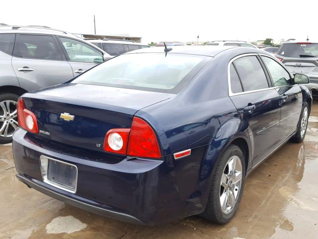 1G1ZH57BX94135831 - 2009 CHEVROLET MALIBU 1LT BLUE photo 4