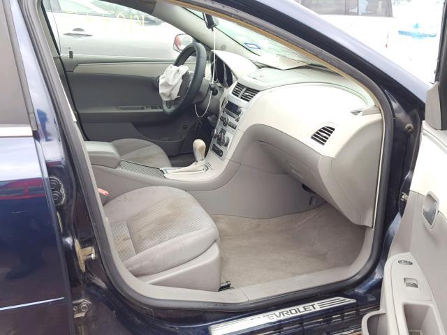 1G1ZH57BX94135831 - 2009 CHEVROLET MALIBU 1LT BLUE photo 5