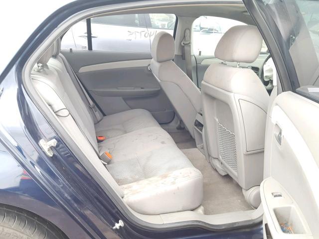1G1ZH57BX94135831 - 2009 CHEVROLET MALIBU 1LT BLUE photo 6