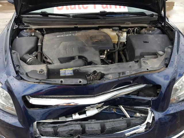 1G1ZH57BX94135831 - 2009 CHEVROLET MALIBU 1LT BLUE photo 7