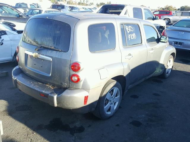 3GNDA13D17S508555 - 2007 CHEVROLET HHR LS Gris foto 4