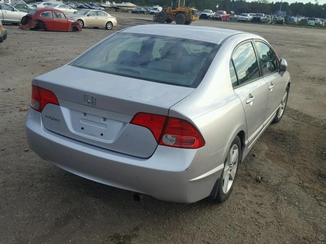 2HGFA16948H319770 - 2008 HONDA CIVIC EXL 银色 照片 4
