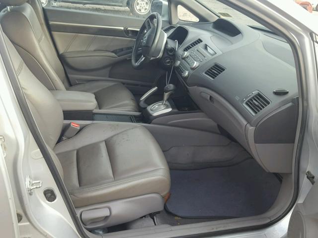 2HGFA16948H319770 - 2008 HONDA CIVIC EXL 银色 照片 5
