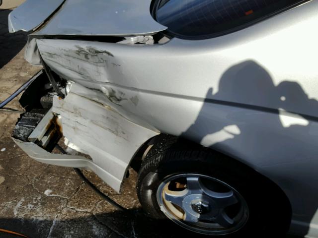 2G1WW12E339433404 - 2003 CHEVROLET MONTE CARL ვერცხლისფერი ფოტო 9