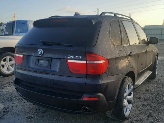 5UXFE4C58AL381279 - 2010 BMW X5 XDRIVE3 BLUE photo 4