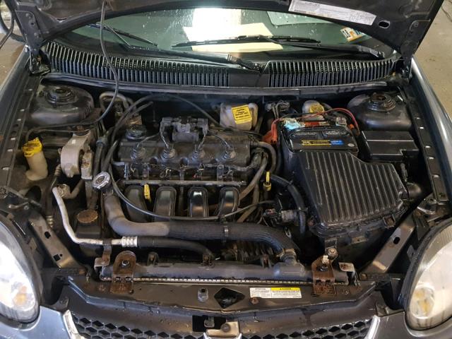 1B3ES26C23D261819 - 2003 DODGE NEON SE GRAY photo 7