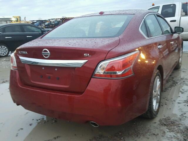 1N4AL3APXFN335647 - 2015 NISSAN ALTIMA 2.5 RED photo 4