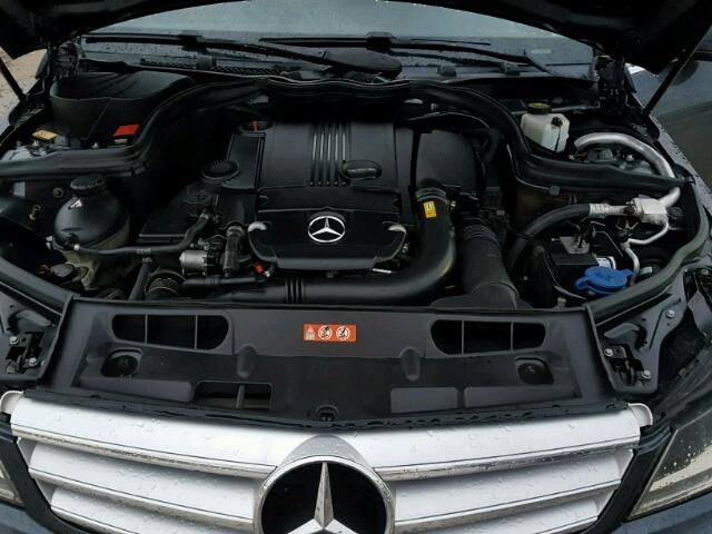 WDDGF4HB9DR296122 - 2013 MERCEDES-BENZ C 250 GRAY photo 7