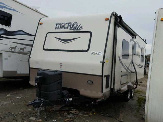 4X4TFLA29HD411215 - 2017 TRAIL KING MICRO LITE BROWN photo 2