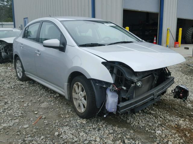 3N1AB6AP4AL652768 - 2010 NISSAN SENTRA 2.0 SILVER photo 1