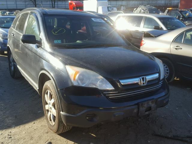 JHLRE48568C055193 - 2008 HONDA CR-V EX BLACK photo 9