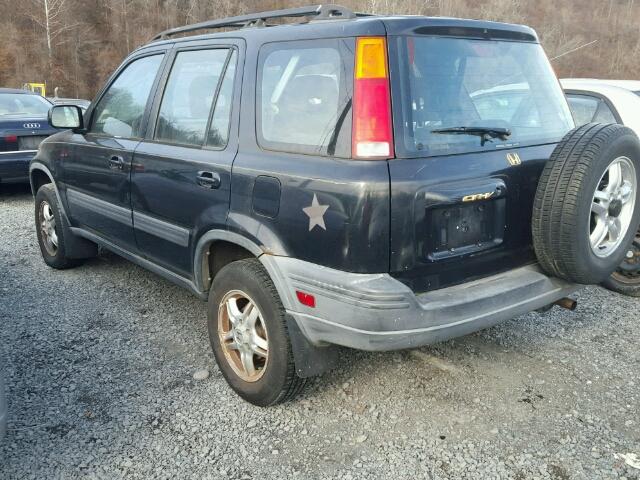 JHLRD18671C006195 - 2001 HONDA CR-V EX შავი ფოტო 3
