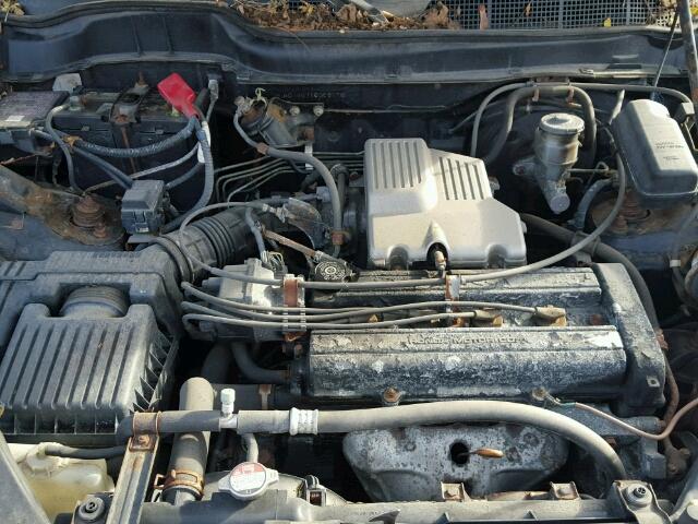 JHLRD18671C006195 - 2001 HONDA CR-V EX შავი ფოტო 7