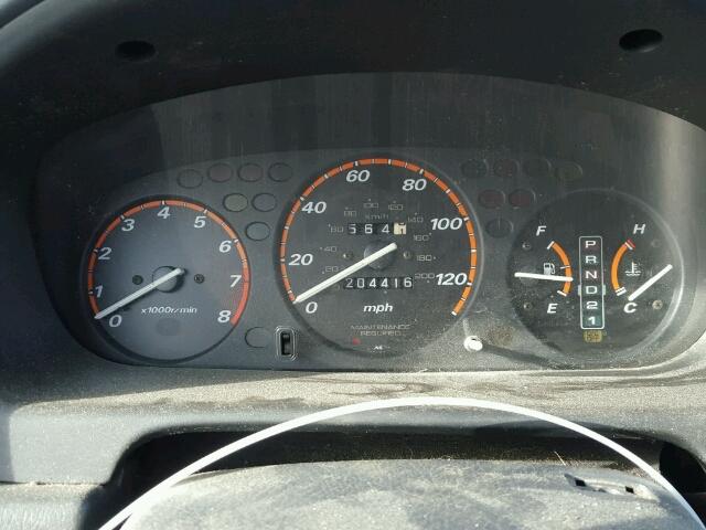 JHLRD18671C006195 - 2001 HONDA CR-V EX შავი ფოტო 8