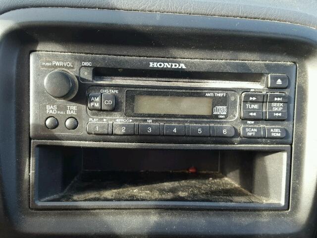 JHLRD18671C006195 - 2001 HONDA CR-V EX შავი ფოტო 9