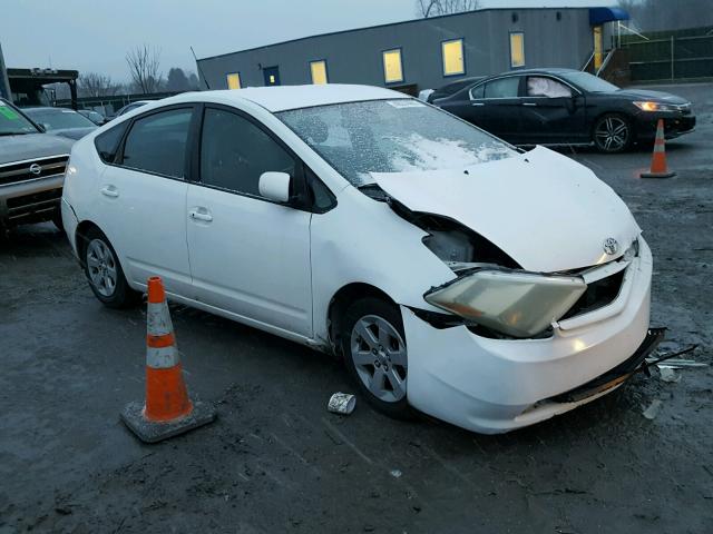 JTDKB20U040023379 - 2004 TOYOTA PRIUS WHITE photo 1