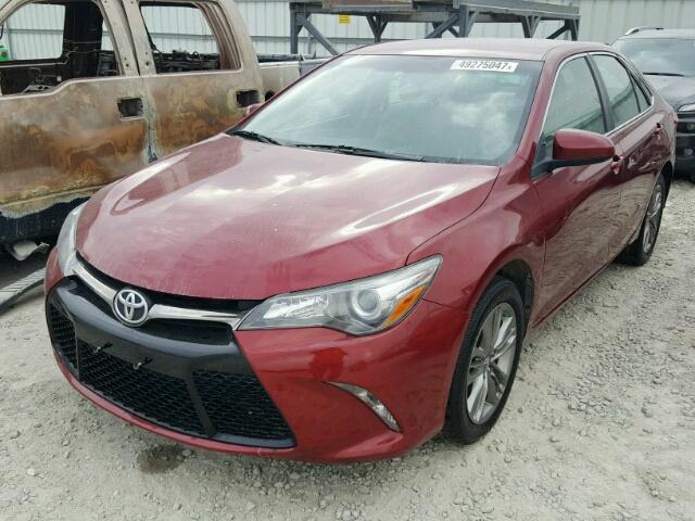 4T1BF1FK7FU915771 - 2015 TOYOTA CAMRY LE 栗色 照片 2