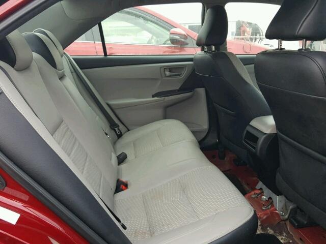 4T1BF1FK7FU915771 - 2015 TOYOTA CAMRY LE 栗色 照片 6