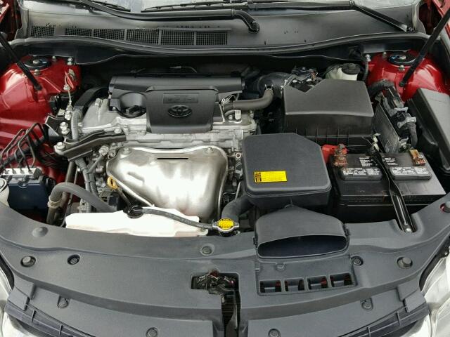 4T1BF1FK7FU915771 - 2015 TOYOTA CAMRY LE 栗色 照片 7