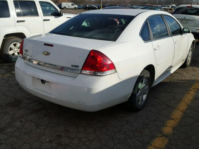 2G1WB5EKXA1205738 - 2010 CHEVROLET IMPALA LT WHITE photo 4