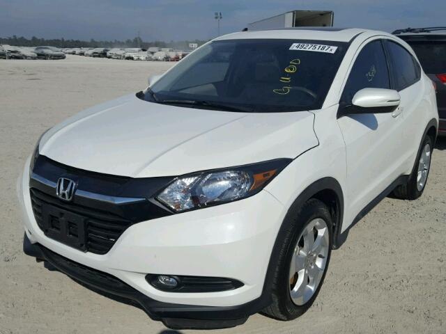 3CZRU5H52GM724024 - 2016 HONDA HR-V EX WHITE photo 2