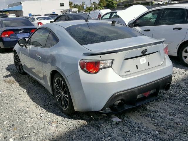 JF1ZNAA1XD2728317 - 2013 SCION FRS SILVER photo 3