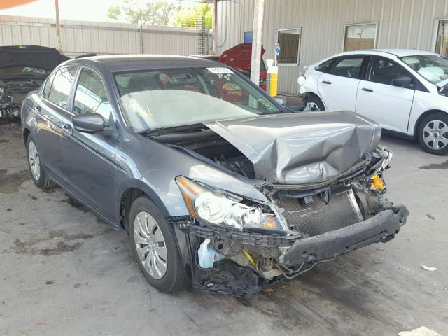 1HGCP2F39AA006513 - 2010 HONDA ACCORD LX GRAY photo 1