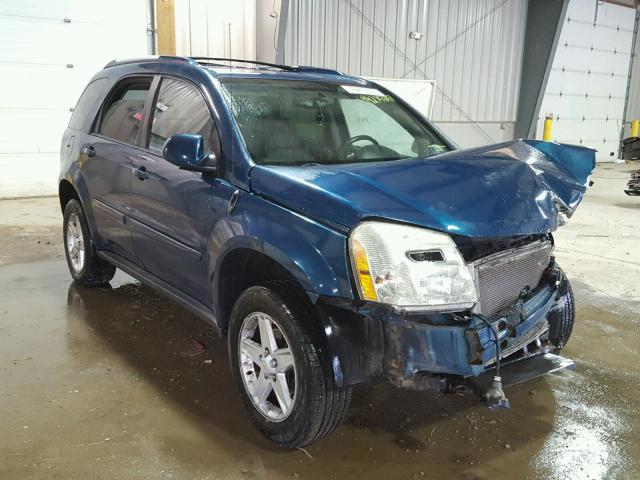 2CNDL63F666211971 - 2006 CHEVROLET EQUINOX LT BLUE photo 1