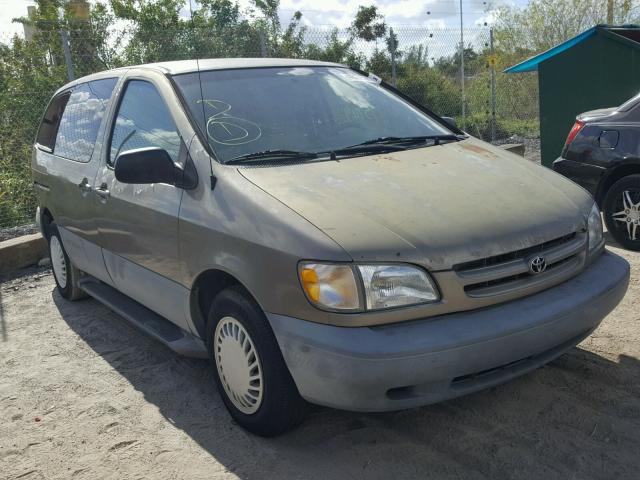 4T3ZF13C9WU068626 - 1998 TOYOTA SIENNA LE BROWN photo 1