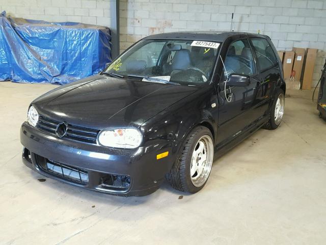 WVWKG61J44D132613 - 2004 VOLKSWAGEN R32 BLACK photo 2