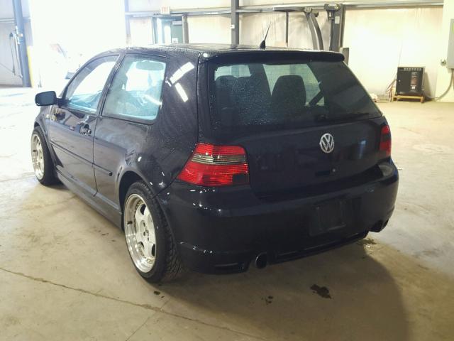 WVWKG61J44D132613 - 2004 VOLKSWAGEN R32 BLACK photo 3