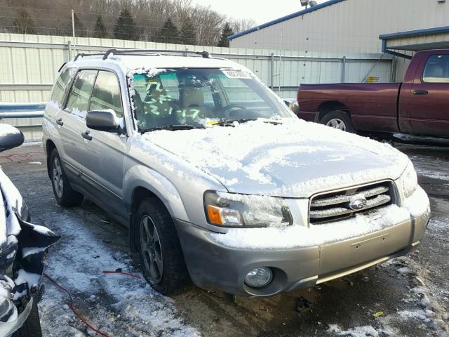 JF1SG65674H752280 - 2004 SUBARU FORESTER 2 SILVER photo 1