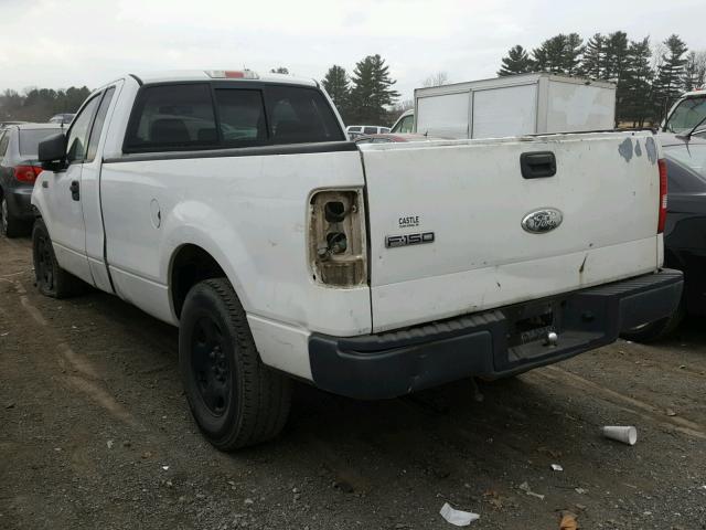 1FTRF12W26KD56993 - 2006 FORD F150 WHITE photo 3