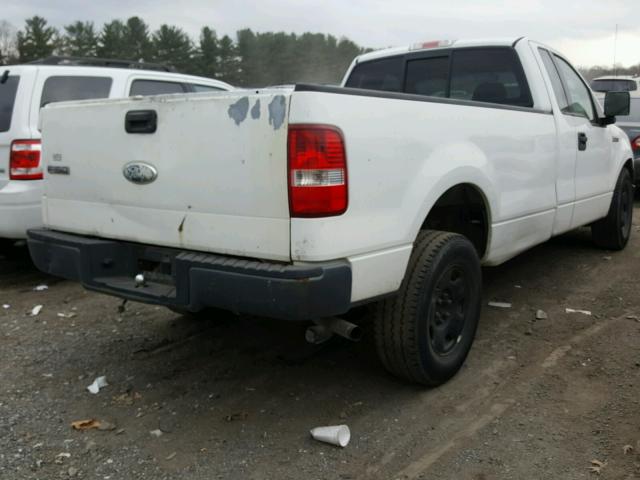 1FTRF12W26KD56993 - 2006 FORD F150 WHITE photo 4