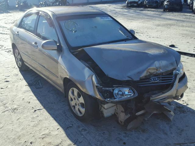 KNAFE121685497090 - 2008 KIA SPECTRA EX TAN photo 1