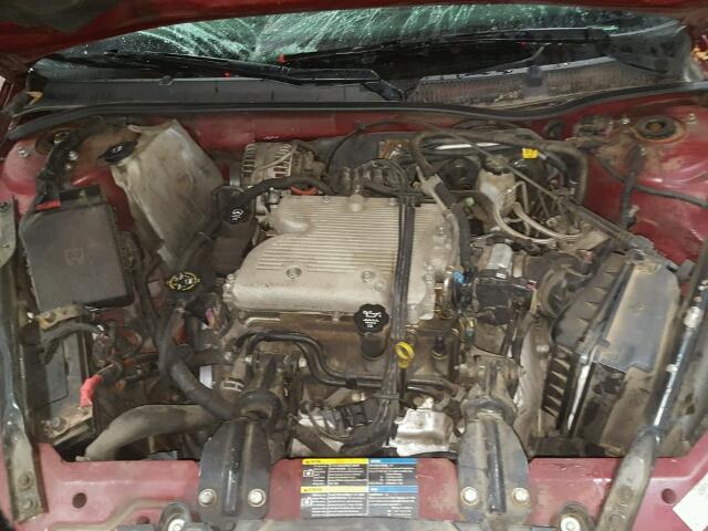 2G1WT58K869373346 - 2006 CHEVROLET IMPALA LT MAROON photo 7