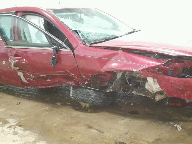 2G1WT58K869373346 - 2006 CHEVROLET IMPALA LT MAROON photo 9