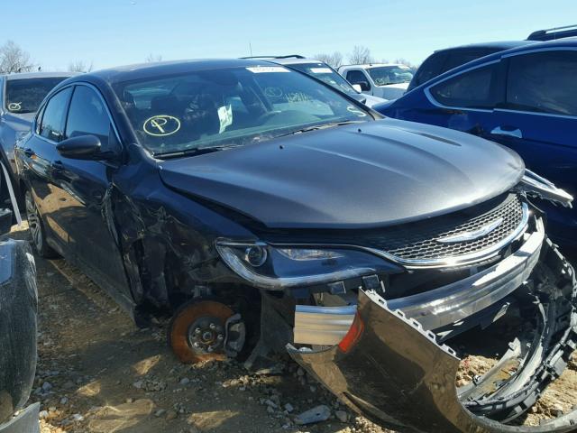 1C3CCCAB0GN118671 - 2016 CHRYSLER 200 LIMITE GRAY photo 1