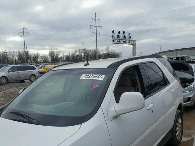 3G5DB03L06S618364 - 2006 BUICK RENDEZVOUS WHITE photo 10