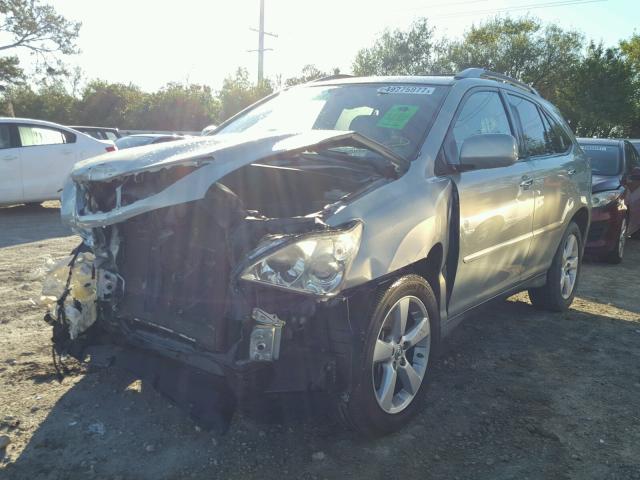 2T2GK31U08C027871 - 2008 LEXUS RX 350 GRAY photo 2