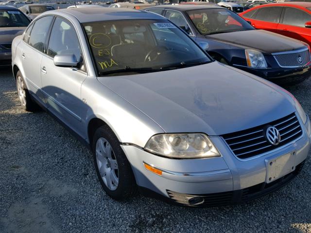 WVWRH63B43P254080 - 2003 VOLKSWAGEN PASSAT GLX BLUE photo 1