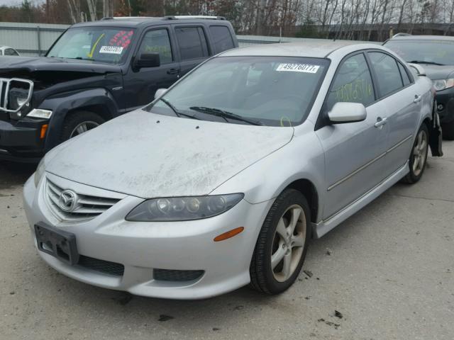 1YVFP84C945N61342 - 2004 MAZDA 6 I SILVER photo 2