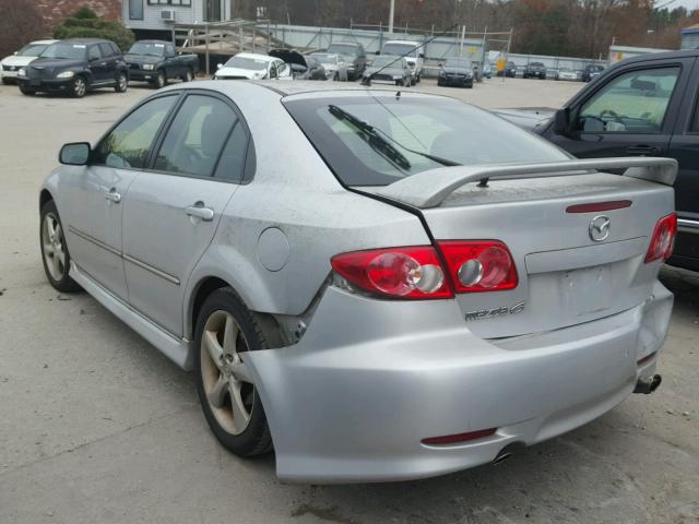 1YVFP84C945N61342 - 2004 MAZDA 6 I SILVER photo 3