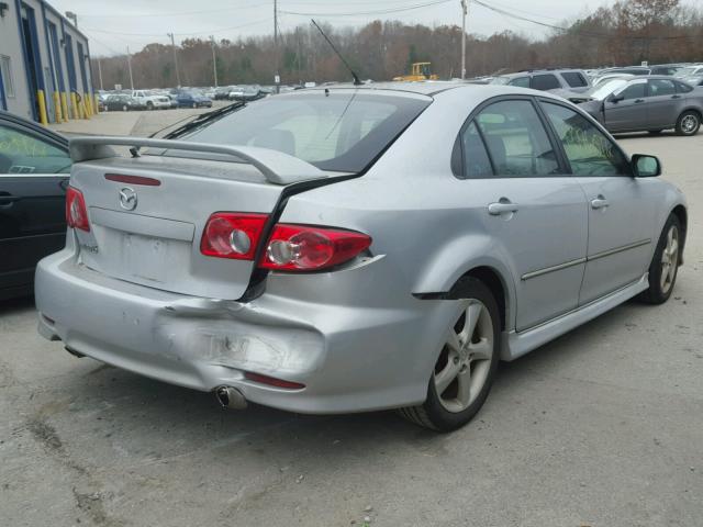 1YVFP84C945N61342 - 2004 MAZDA 6 I SILVER photo 4