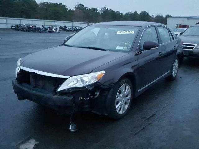 4T1BK3DB9BU435543 - 2011 TOYOTA AVALON BAS BLACK photo 2