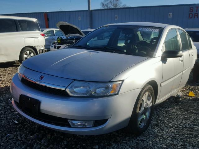 1G8AK52F53Z195732 - 2003 SATURN ION LEVEL SILVER photo 2