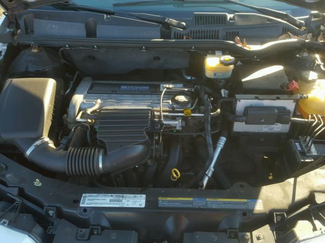 1G8AK52F53Z195732 - 2003 SATURN ION LEVEL SILVER photo 7